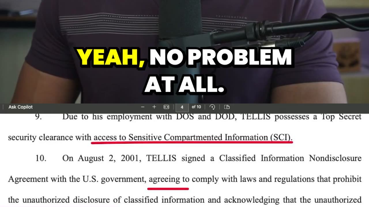 Top DC Scholar CAUGHT with Top Secret Pentagon Files