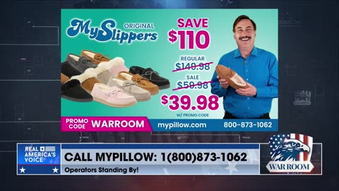 Go To MyPillow.com/warroom And Order Your WarRoom Posse Exclusive Deals Today