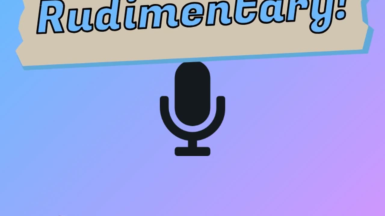 Benita the Rodeo Queen stops by the podcast called Rudimentary!