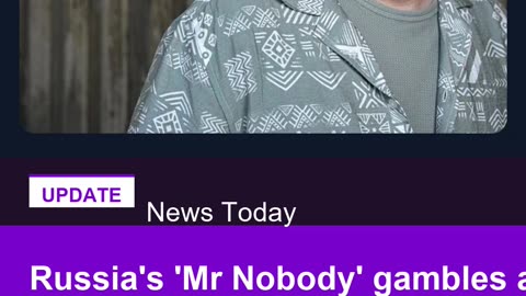 Russia's 'Mr Nobody' gambles all with film on Kremlin propaganda