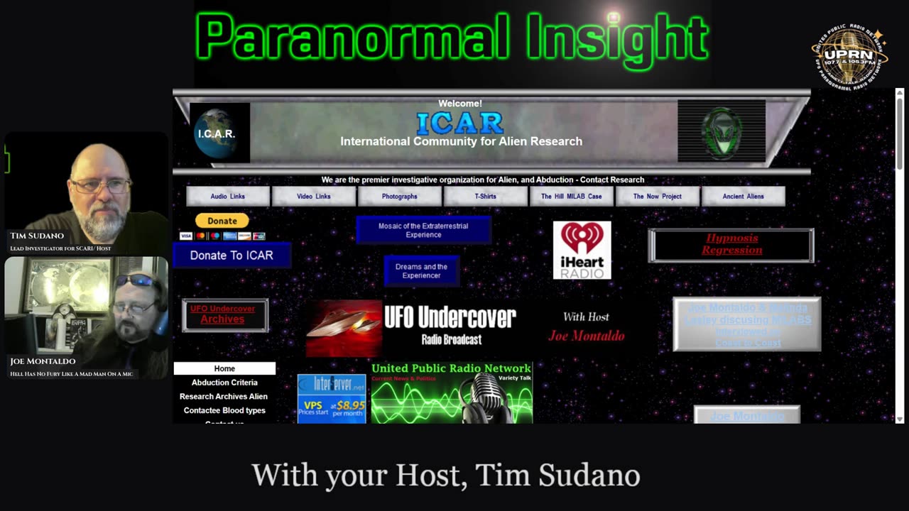 Paranormal Insight- "The Finer Points of Alien Abduction" with Joe Montaldo
