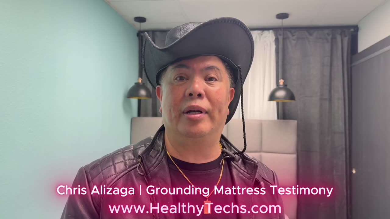 Hear how the grounding mattress healed Chris from sciatica