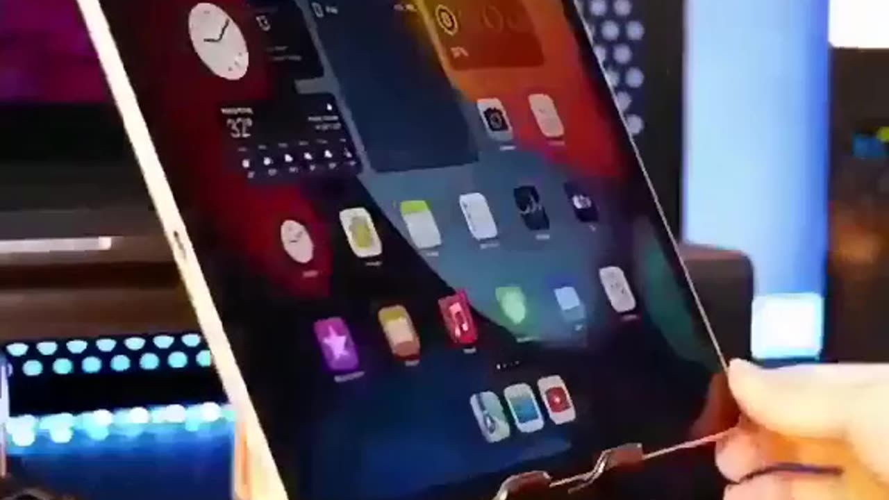 Tablet Stand Rotatable Foldable Adjustable Phone Holder for Desk