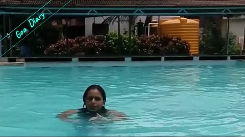 Swimming pool in Colva Hotel