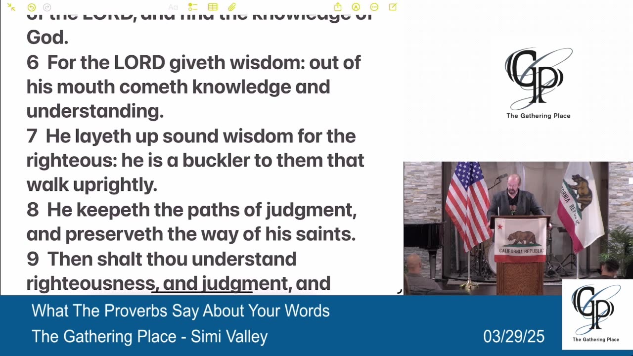 What The Proverbs Say About Your Wordsn