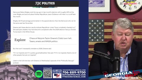 The Georgia Hour - REPLAY - September 10, 2025