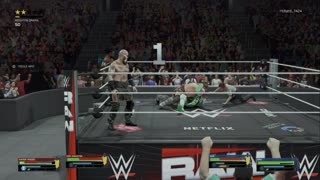 wwe 2k25 317 universe Kofi Kingston and Xavier Woods VS Erik and Ivar