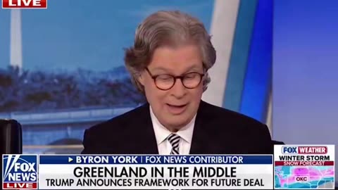 'Classic Trump': Byron York Dissects Strategy President Used To Get Greenland Deal