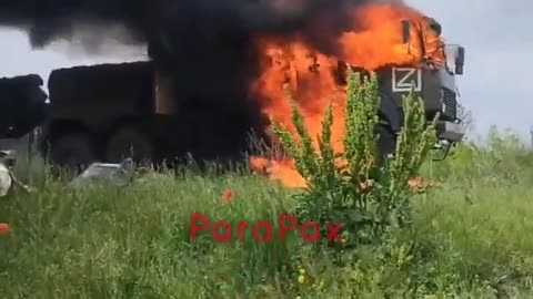 🔥💥 Ukraine Russia War | Ukrainian Strikes Torch Russian Z-Trucks | RCF