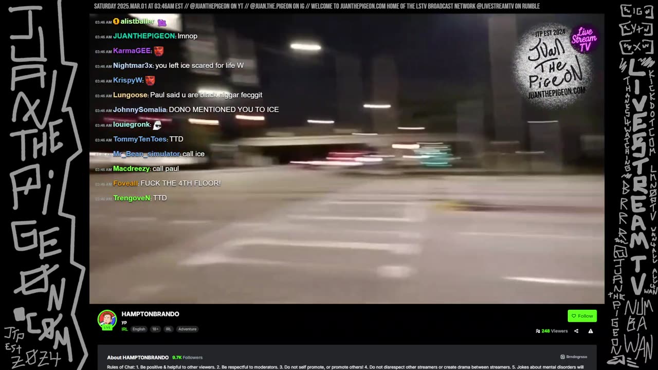 LMNOP TV TTD // JUANTHEPIGEON APPEARS IN THE CHAT!!!