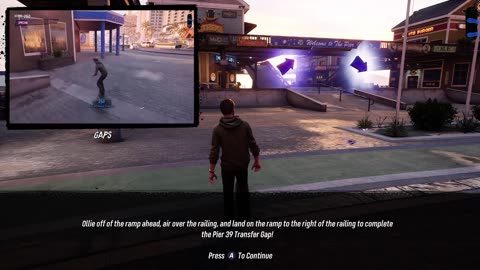 Becoming a pro skater in Tony Hawk's Pro Skater