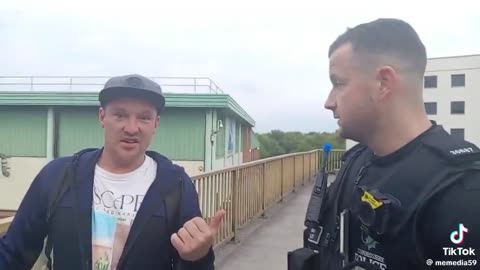 This Policeman Is Dumb As Rocks. Where is Hurt, Harm Or Injury