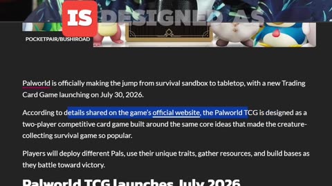 PALWORLD TCG?
