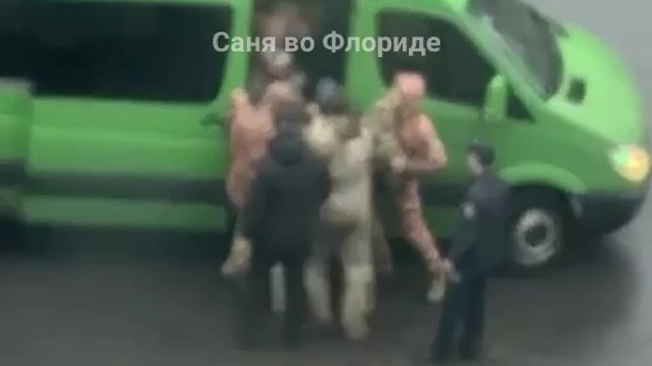 TSK Death Squad at Work in Dnipro: A Brutal Beating on the Streets