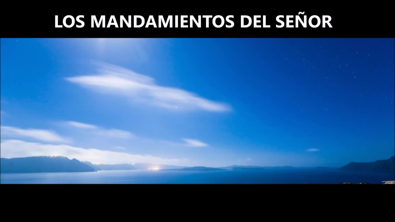 28.- LOS MANDAMIENTOS DEL SEÑOR. p.a.r. _ E28