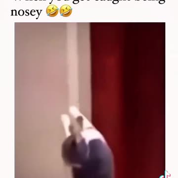 WHEN YOU GET CAUGHT 😆BEING NOSEY