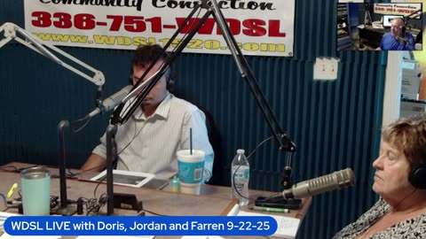 WDSL LIVE with Doris, Jordan and Farren 9-22-25