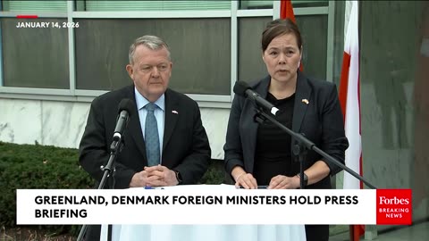 Greenland, Denmark Foreign Ministers Hold Press Briefing After Talks With JD Vance