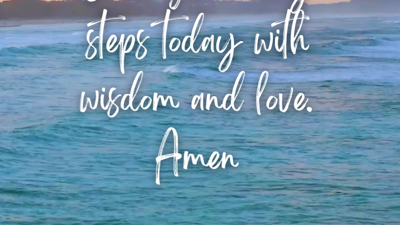 Start your day with peace.