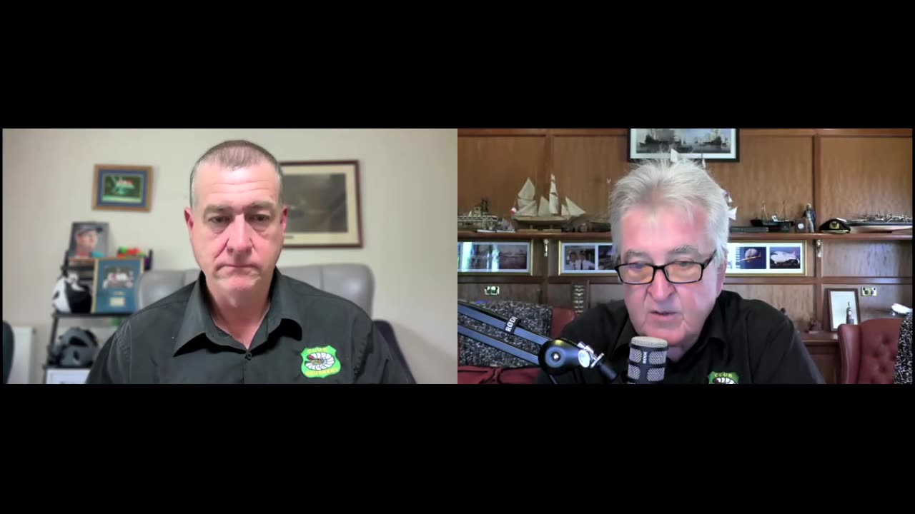 Graham and John - Back in the saddle...