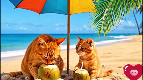 Mama Cat Sell Salmon Maki To Make Kitten's Dream of Going to The Amusement Park Come True🐱✨