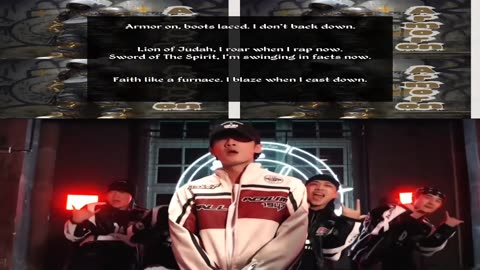 Street Gospel Syndicate ~ Armor On { Lyrics } Remix 1 { Dance Ver. } Christcore PC FX