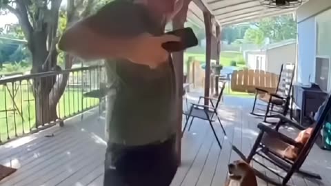 Rabid Squirrel vs. Man
