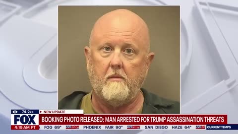 FBI releases mugshot of Trump assassination threat suspect