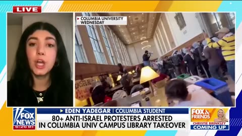 NYPD arrests 80+ 'free Palestine' protesters who stormed Columbia library