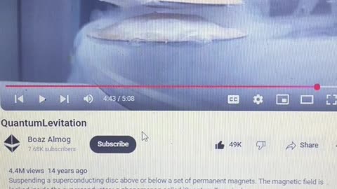 Levitation Experiment