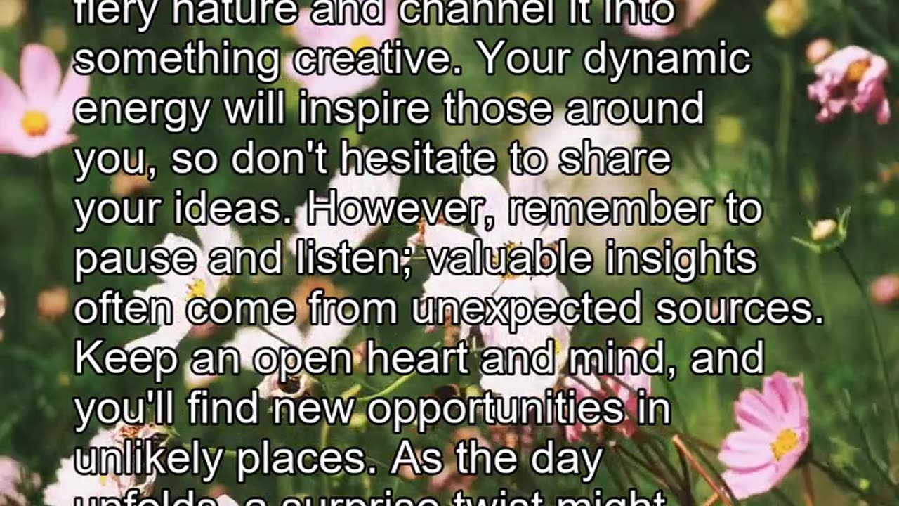 Daily Horoscope | Libra & Aries 🌟