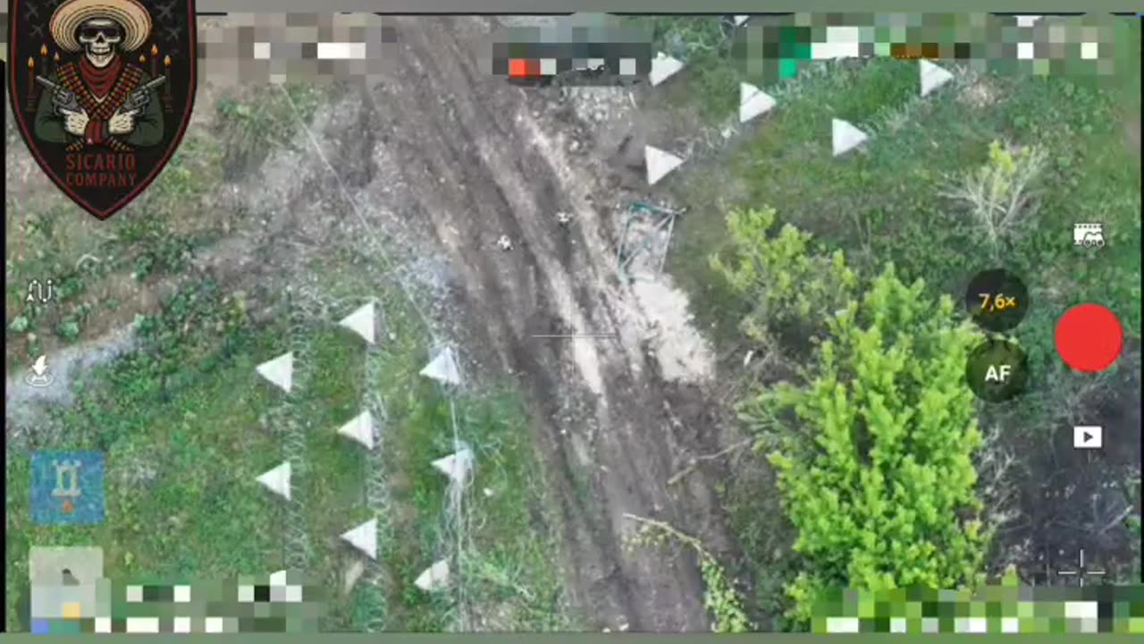Ukrainians Destroy Pair of Russian Drones Along the Border Laying in Wait