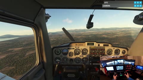 ⛽💥 Fuel Starvation Crash After Takeoff from 🇬🇷 Nea Anchialos (LGBL) | Virtual Cessna in MSFS 2020 🔥