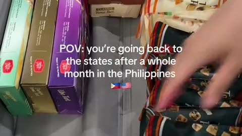 Coming back to U.S after being in the Philippines for a month