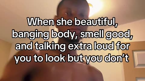 I didn’t even see you there 😏