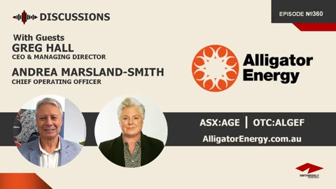 Discussion with Greg Hall & Andrea Marsland-Smith | Alligator Energy (ASX:AGE) | Uranium