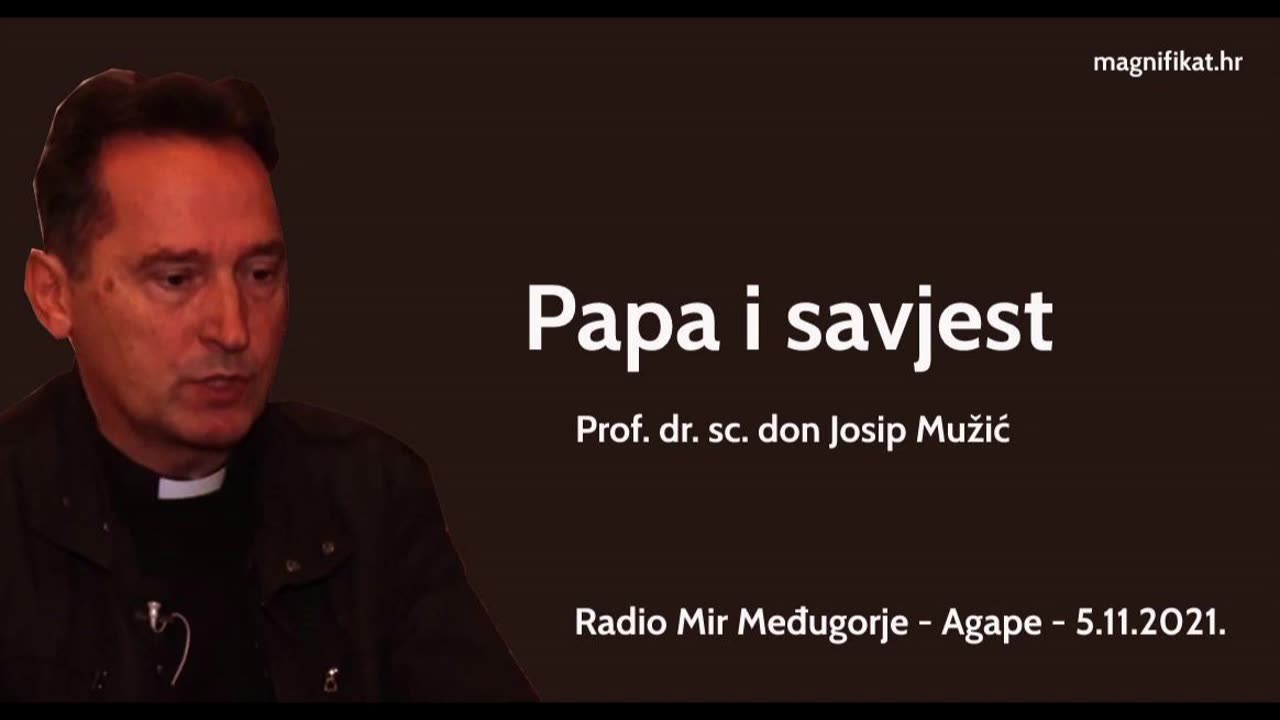 Papa i savjest0