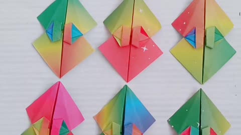 DIY Paper Decorations Using Folding