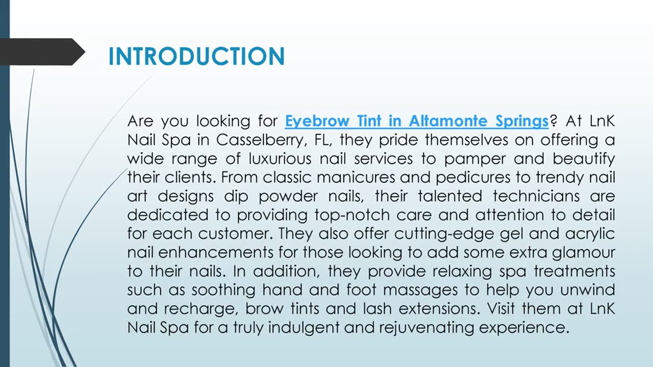 Are you looking for Eyebrow Tint in Altamonte Springs?