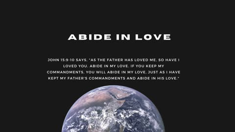 Abide in Love Soaking Instrumental Worship
