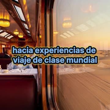 Así es el tren más lujoso del mundo.