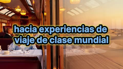 Así es el tren más lujoso del mundo.