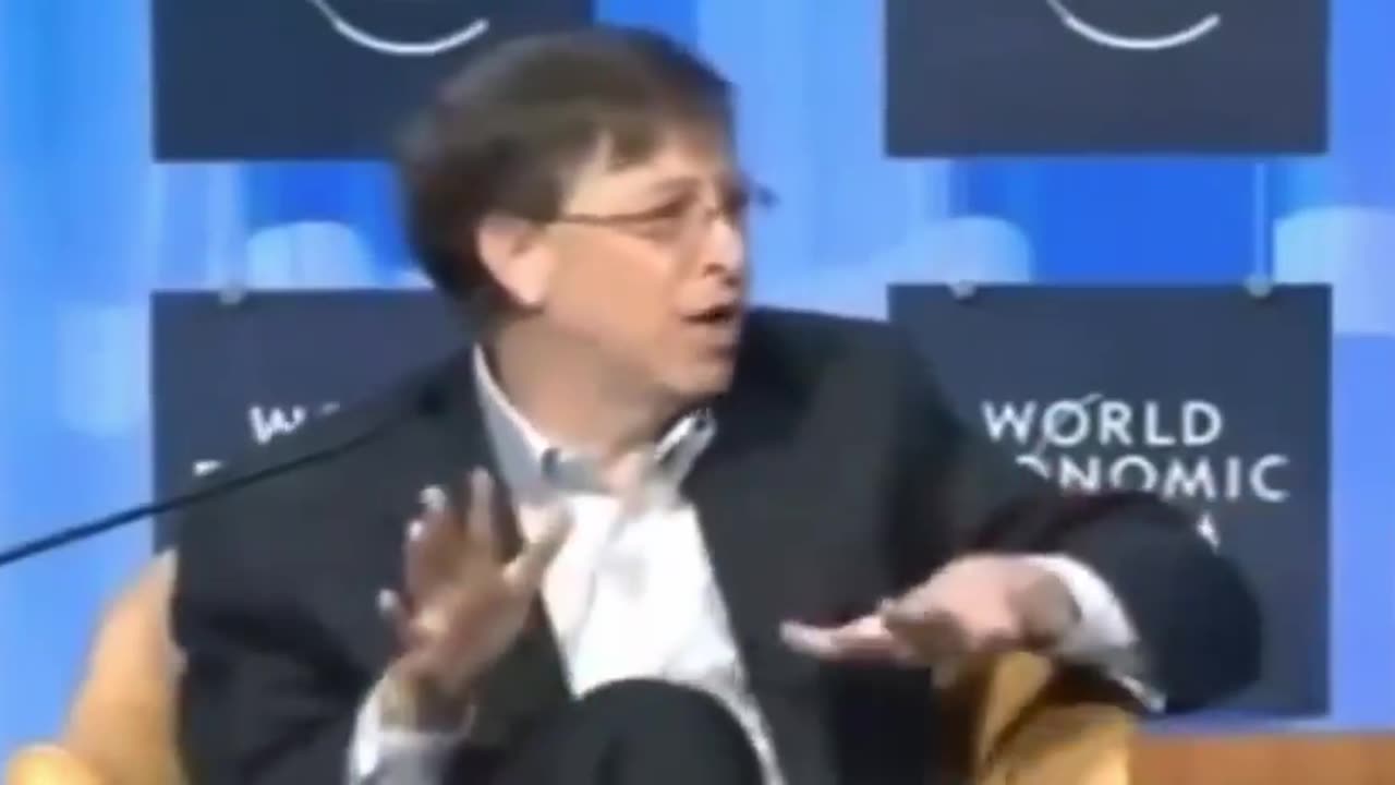 Gates Told Klaus Schwab He Wanted To Spend The Next 15 Years Focusing On Population Control