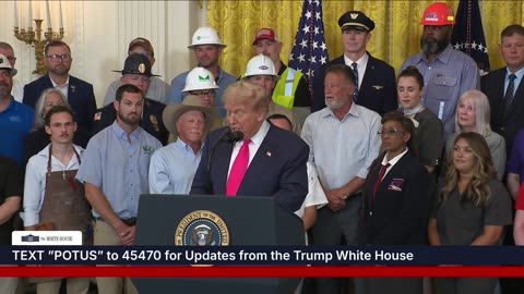 President Trump Participates in One Big Beautiful Event