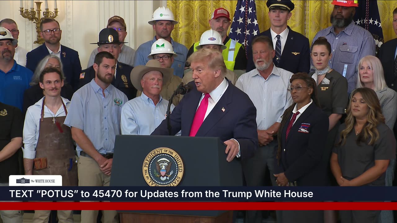 President Trump Participates in One Big Beautiful Event