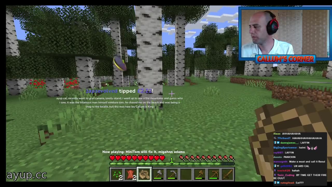 ayupcc - Callum's Corner - 24/07/25 - Minecraft New Beginnings
