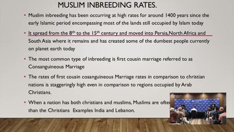 ChristianMuslim debate and the single most jaw-dropping moment was the s