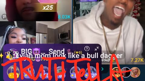 LIYAH THE DOLL VS DAREALSUPABIHH TEAM PK PT. 3 ITS WAR