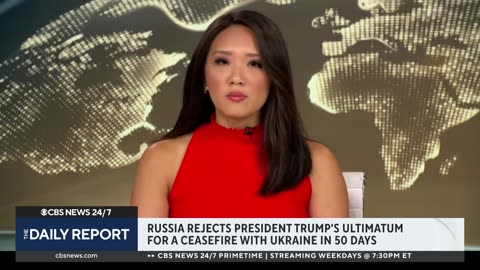 Russia flatly rejects Trump's ultimatum for ceasefire in Ukraine