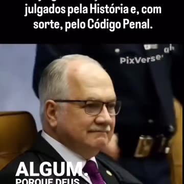 Eles julgam a Nação – mas serão julgados pela História e, com sorte, pelo Código Penal.